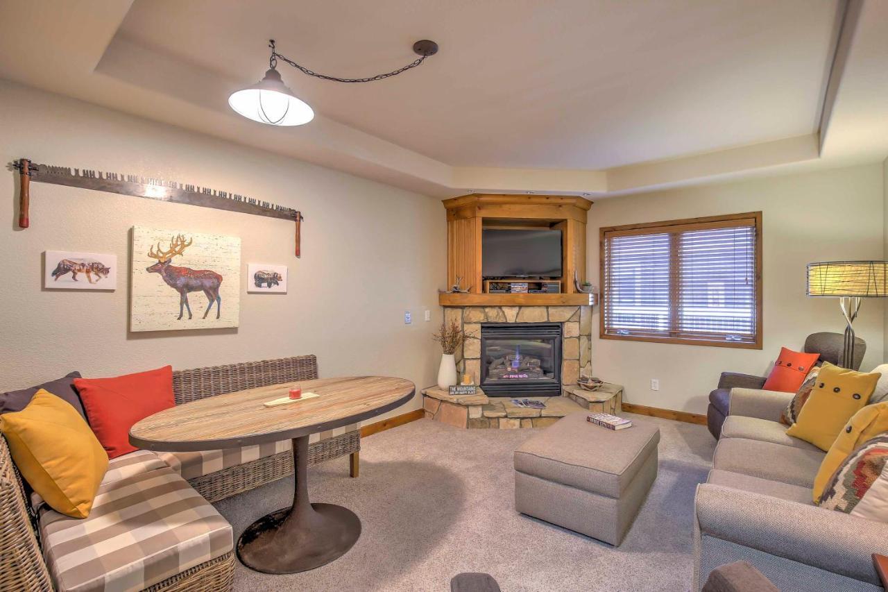 Breck Studio With Hot Tub Access, Walk To Main St! Брекенрідж Екстер'єр фото