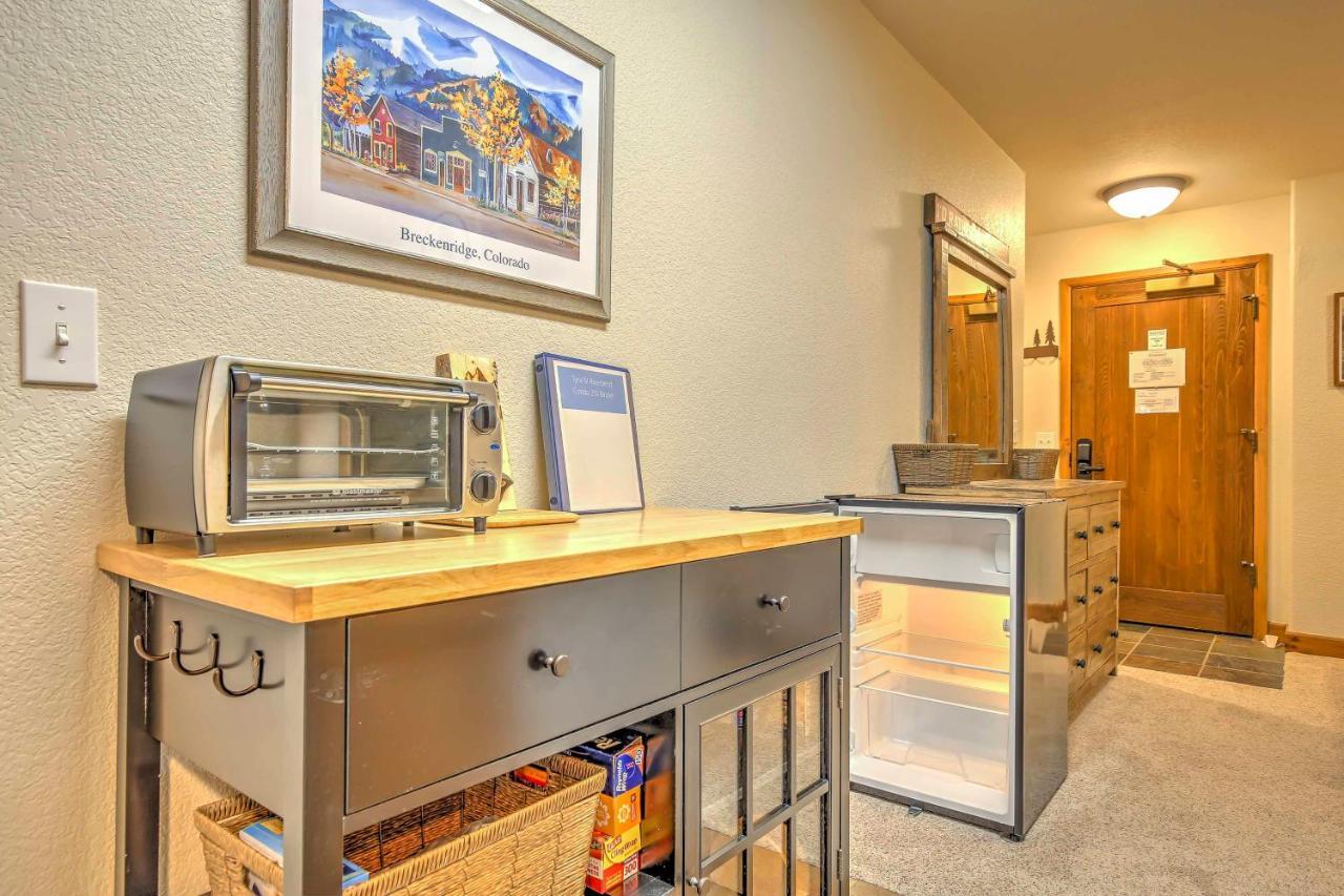 Breck Studio With Hot Tub Access, Walk To Main St! Брекенрідж Екстер'єр фото