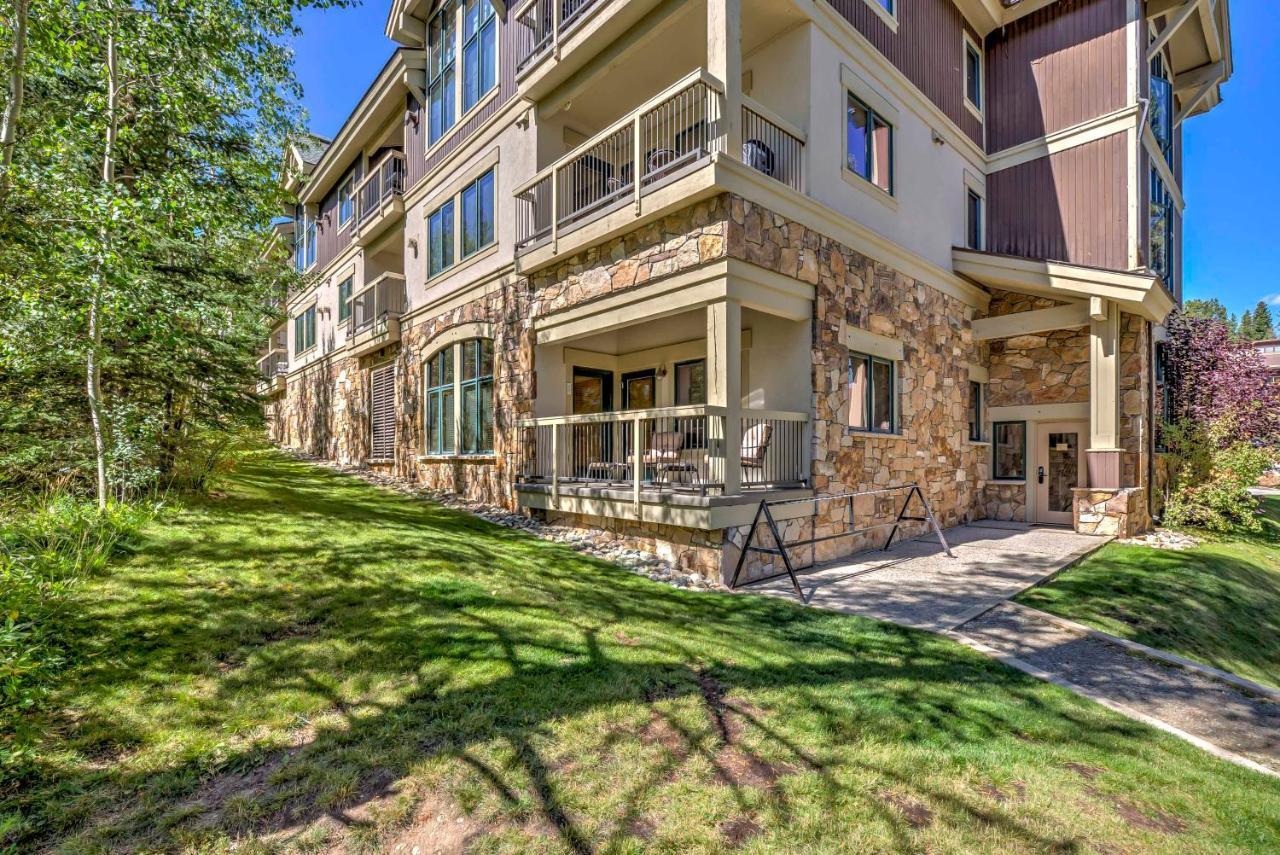 Breck Studio With Hot Tub Access, Walk To Main St! Брекенрідж Екстер'єр фото